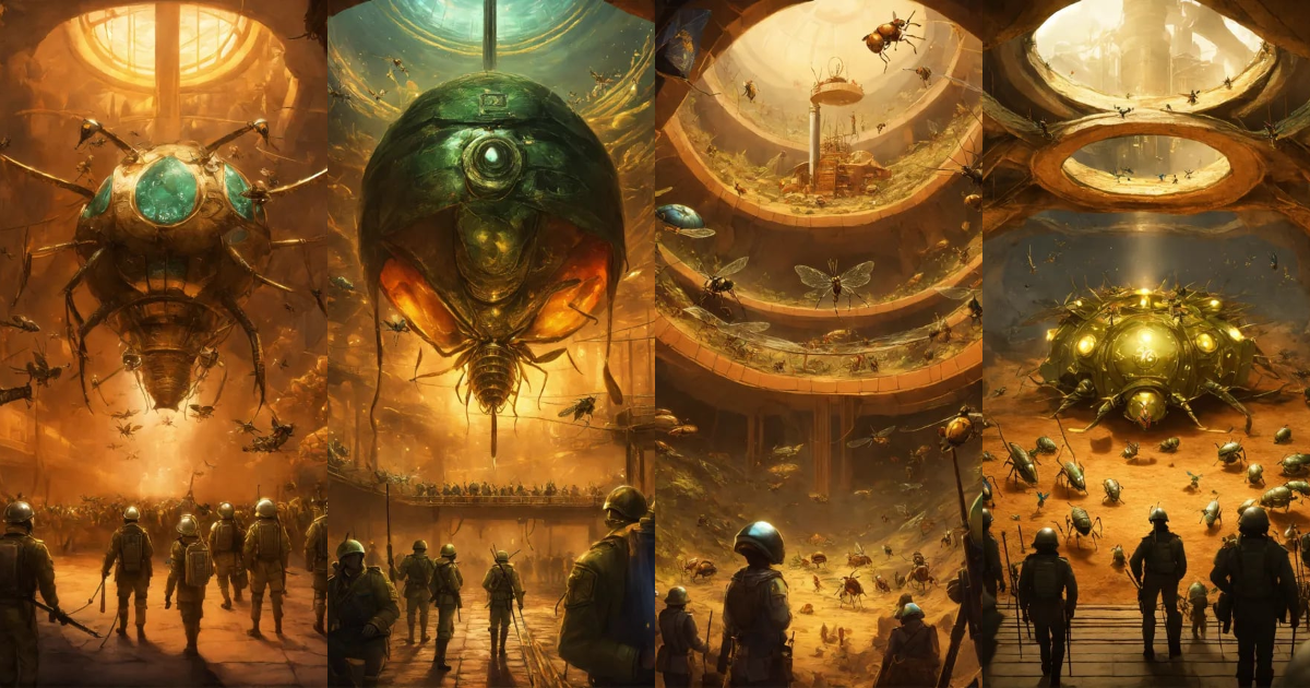 Lexica - A picture of a magnificent insect empire underground that ...