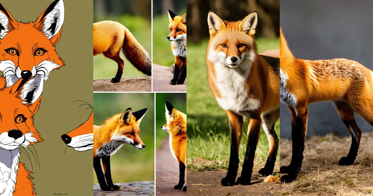 Lexica - Fox in 3 ways
