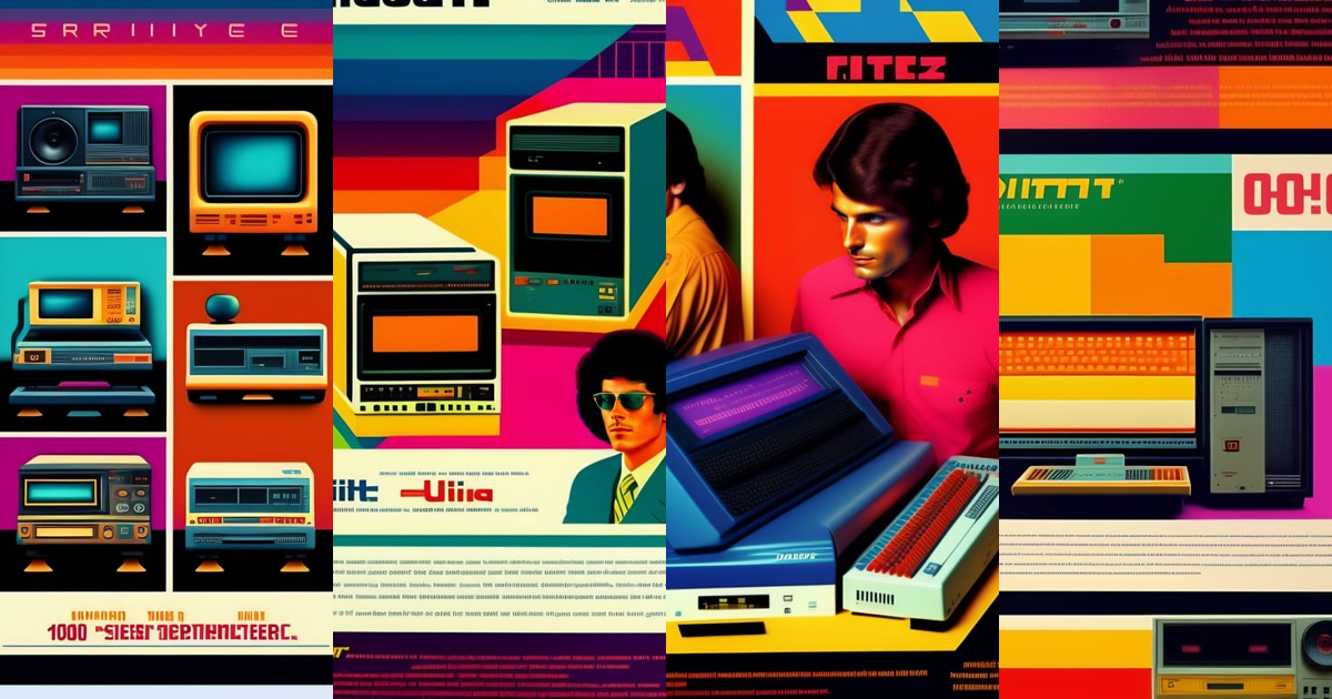 Lexica - Full - color 1980's magazine advertisement for a retro ...
