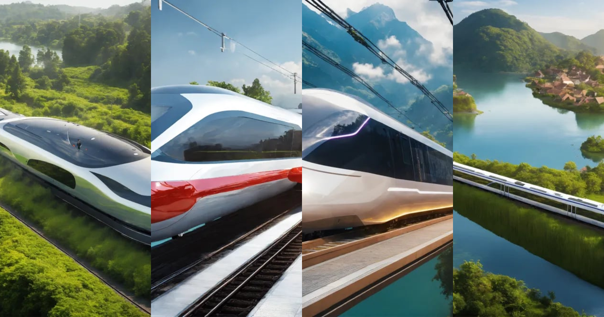 Lexica - Train of the future,Running,Floating islands