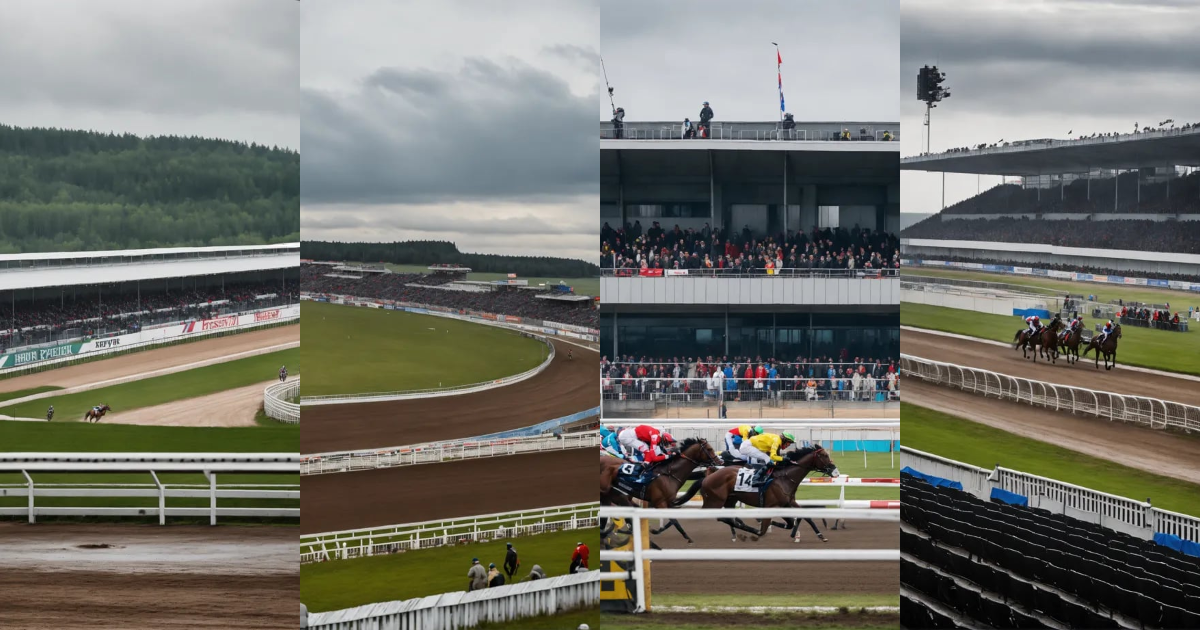 Lexica - 1860. A beautiful Russian racetrack for cross-country racing ...