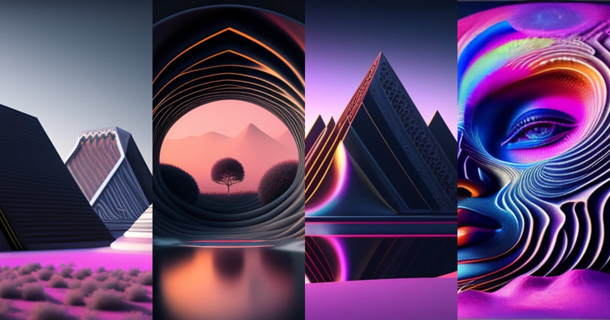 Lexica - The most psychedelic scene imaginable, intricate textures ...