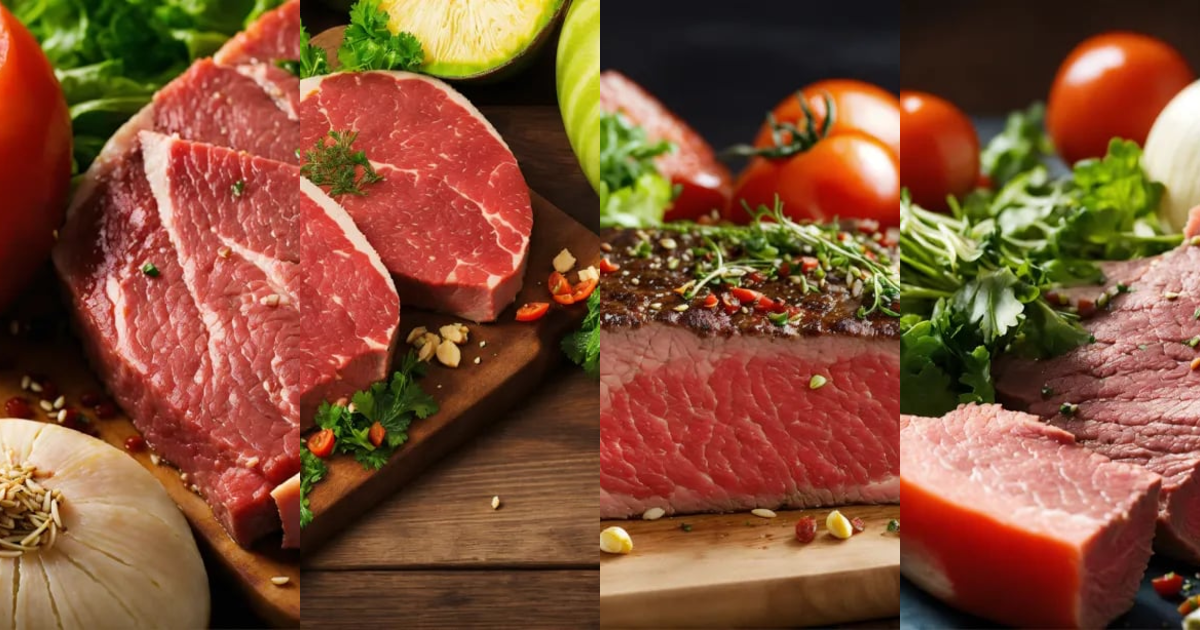 Lexica PHF include food of animal origin (beef, fish, lamb, pork or