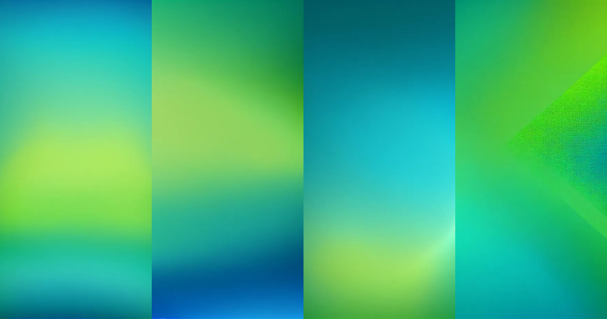 Lexica - Plain green and blue gradient background