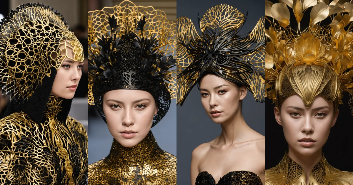 lexica-a-black-and-gold-3d-printed-headpiece-designed-by-iris-van