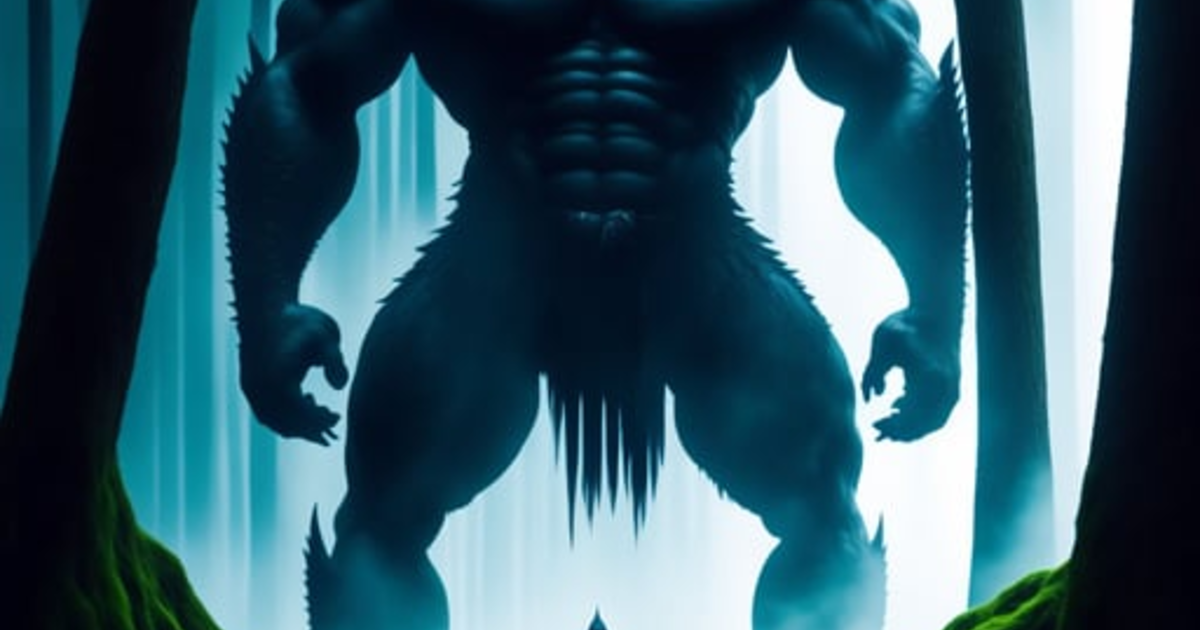 Lexica - Very thick humanoid demon with long muscular arms and sharp ...