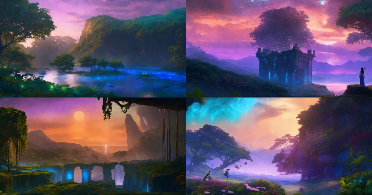Lexica - A scene reimagining the enchanting and surrealism of the ...
