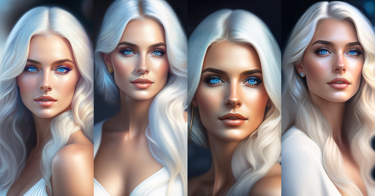 Lexica - Photo of a gorgeous young woman in the style of stefan kostic ...
