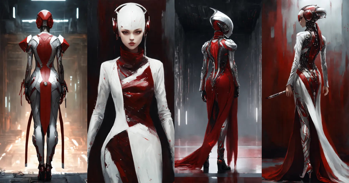 Lexica - Ethereal minimalist Alien race cybergoth fashion photography ...