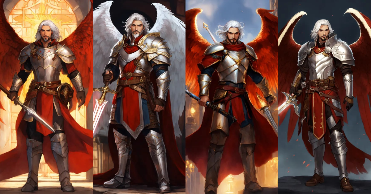 Lexica - Corvant Alvaro from Dungeons and Dragons, He is an Aasimar ...