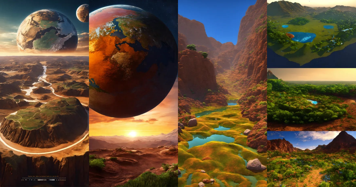 Lexica - CREAR LA TIERRA EN 3D