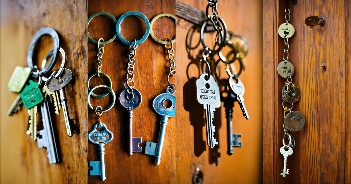 Lexica - Key rings and old key