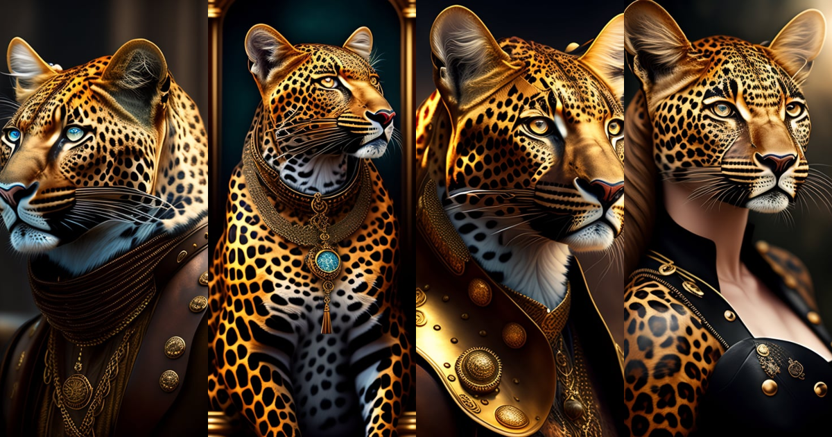 Lexica - Leopard steampunk