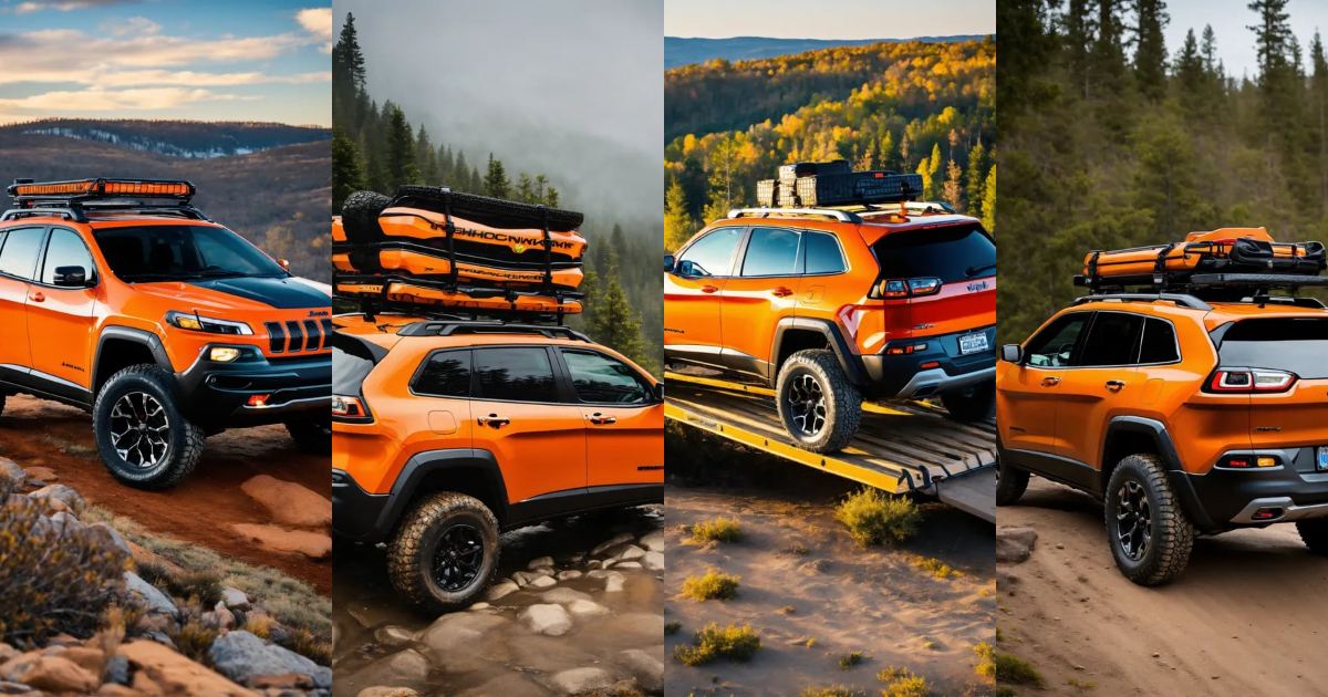 Inspiring Orange Jeep Cherokee Trailhawk Photos