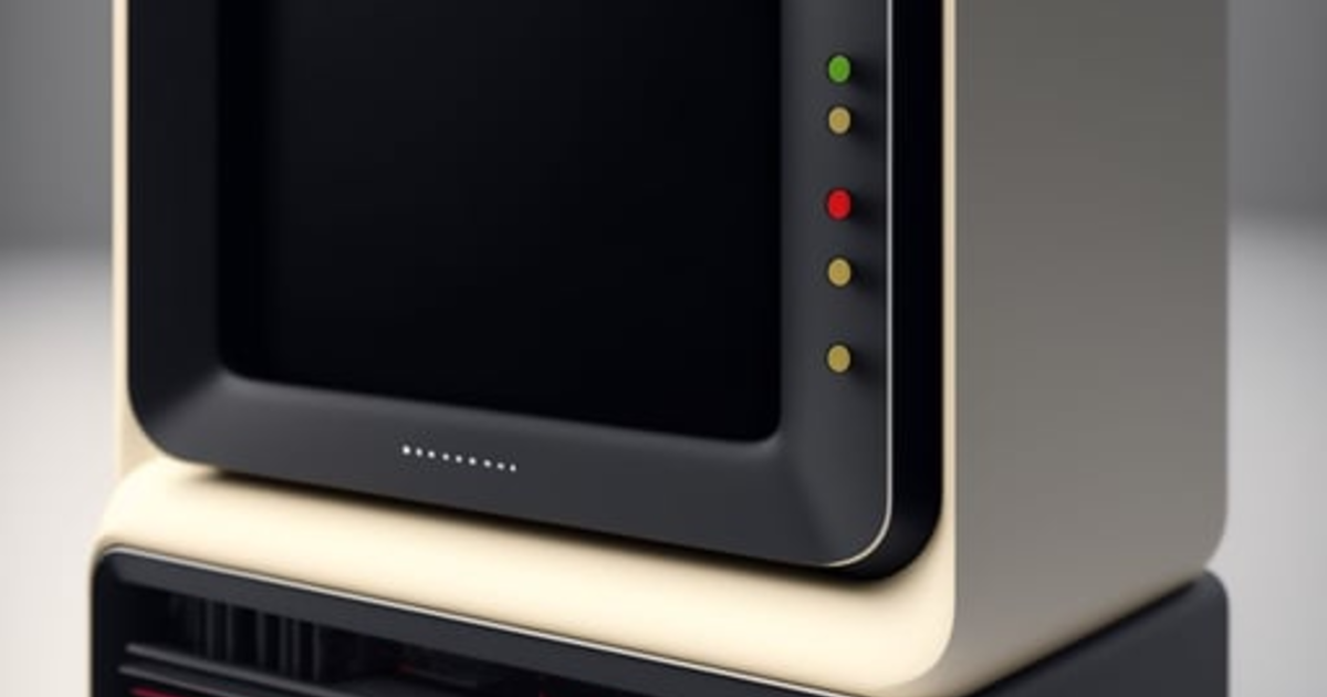 Lexica - Retro computer mac designed by Dieter Rams. Intricate render ...