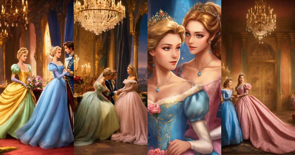 Lexica - The prince recognized her instantly and asked for her hand in ...