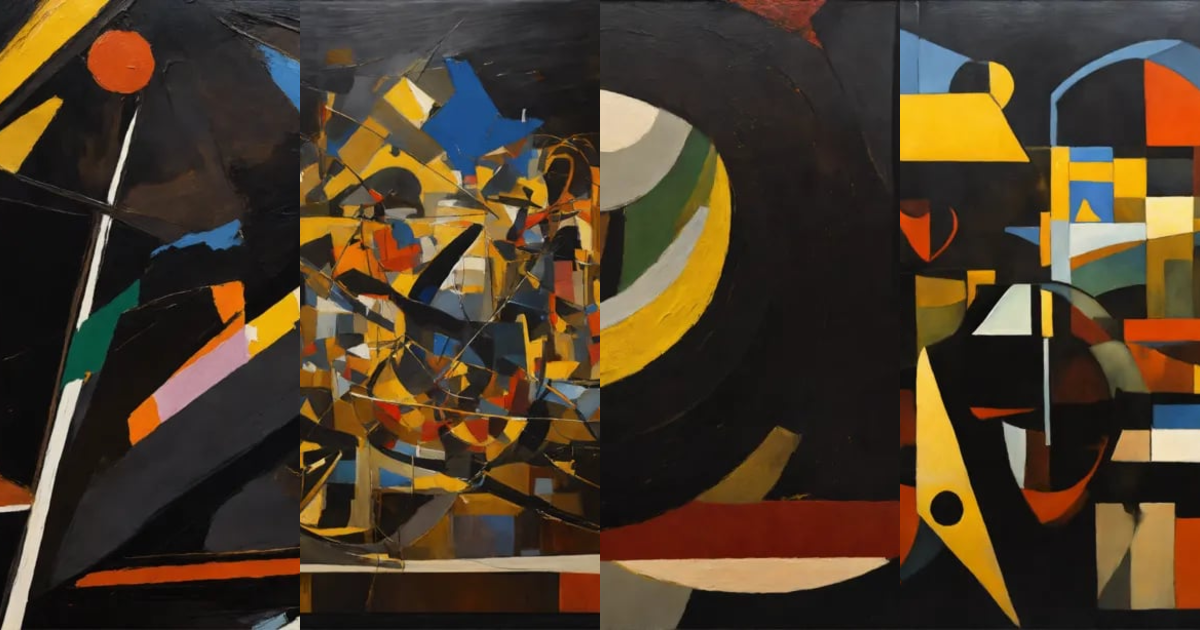 Lexica - Henry Taylor (artist) crazy geometric abstract expressionism ...