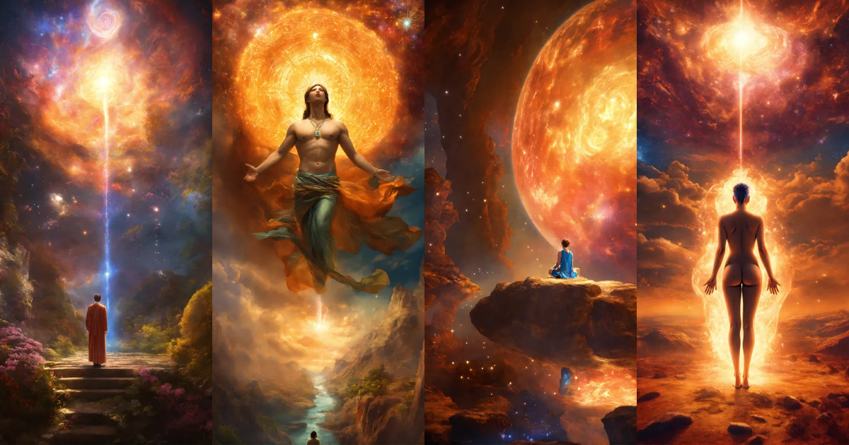 Lexica - Spirituality, astral projection, realist, lot of details, 8k