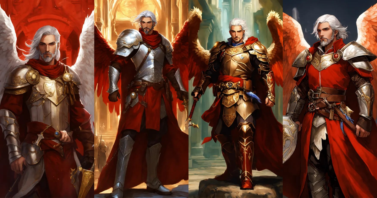 Lexica - Corvant Alvaro from Dungeons and Dragons, He is an Aasimar ...