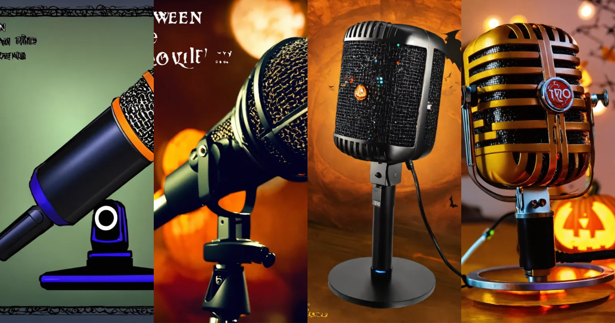 Lexica Halloween microphone