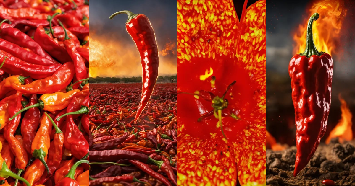 Lexica The fiery apocalypse hot chili Pepper The Pain 1500000