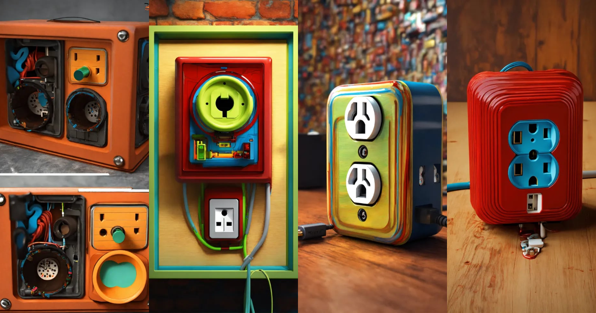 Lexica - Trip power plug 3d art