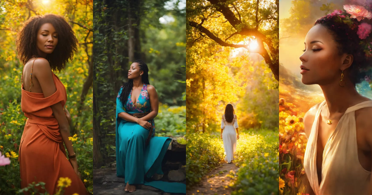 Lexica - Woman, Your Healing Journey Continues