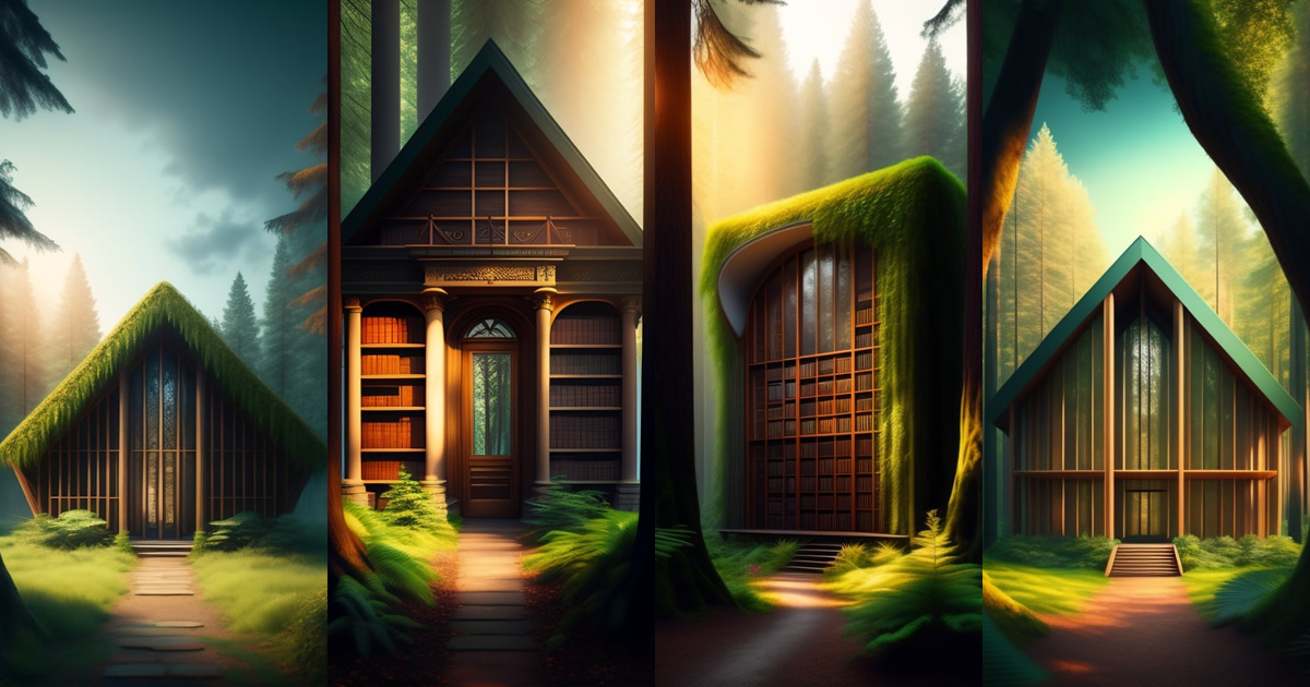 Lexica - Secret library in the forest