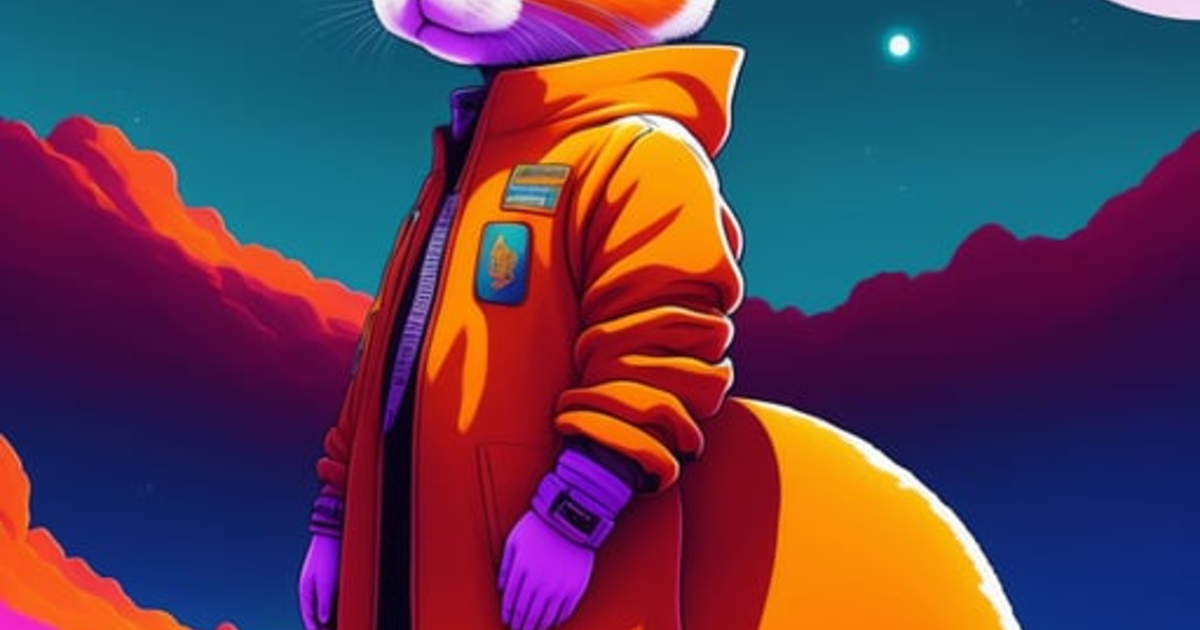 Lexica - Photo of fusion of a RABBIT ON ANOTHER PLANET , style of ...
