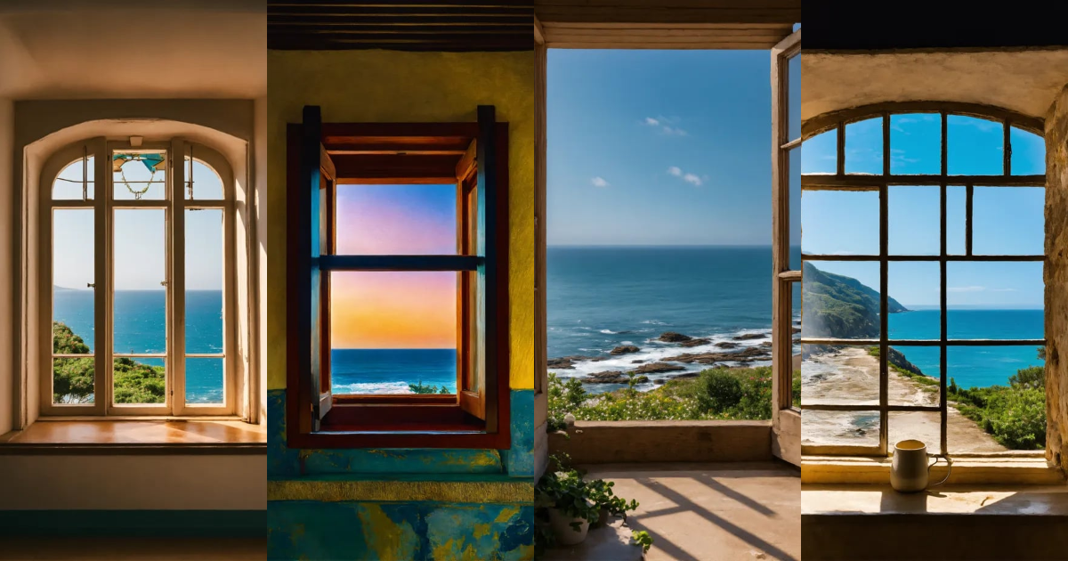 Lexica - A window overlooking the sea