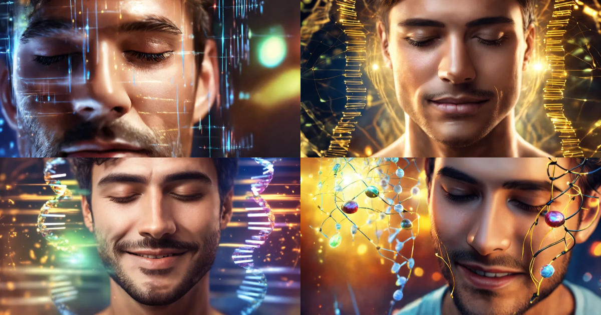 Lexica - Frequency healing, DNA strand fusing together after being ...