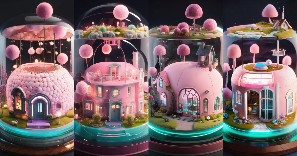 Lexica - House ,designed by Tim Burton . design inspiration. Unreal ...