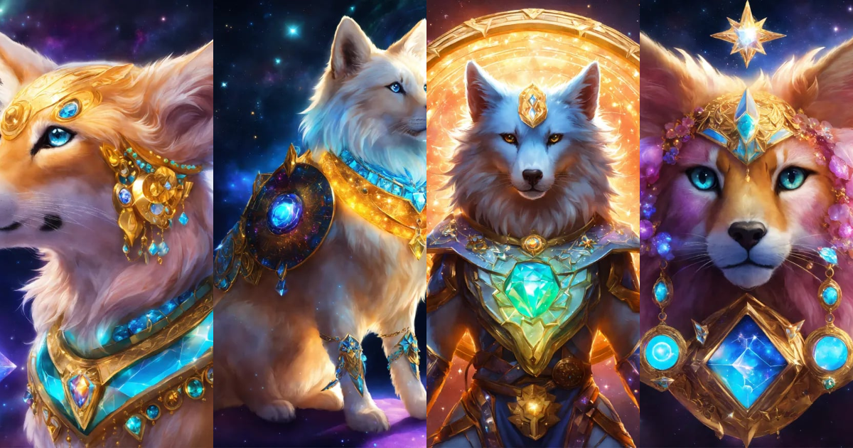 Lexica Crypto Critter Astral Astrider An astral voyager, the Astral