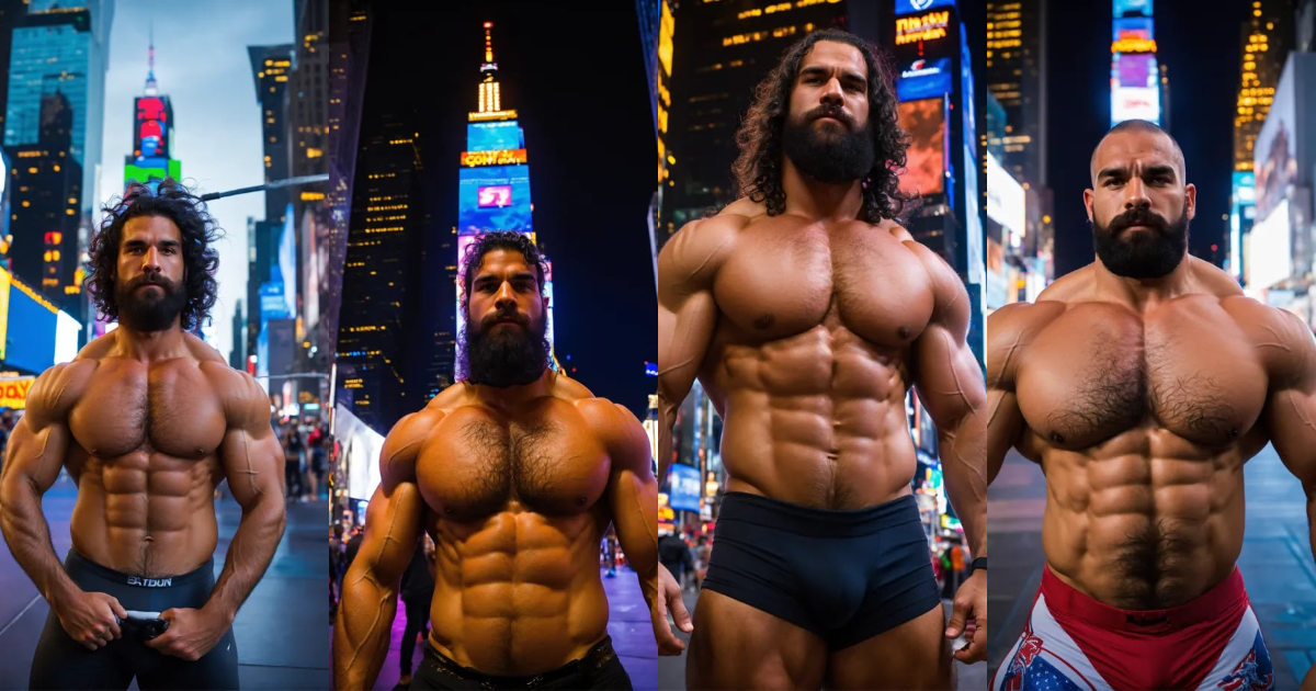 Lexica - 30-year-old hairy Portuguese man with big muscles, big ...