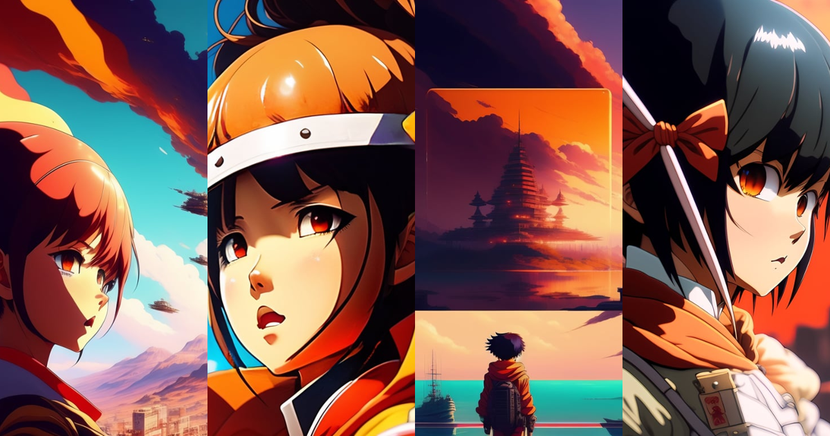 Lexica - Attack on Titan, studio ghibli, akira toriyama, james gilleard ...