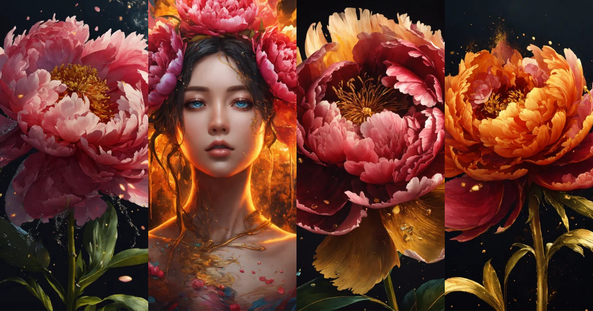 Lexica (a cute peony f), Hyperdetailed Eyes, TeeShirt Design, Line