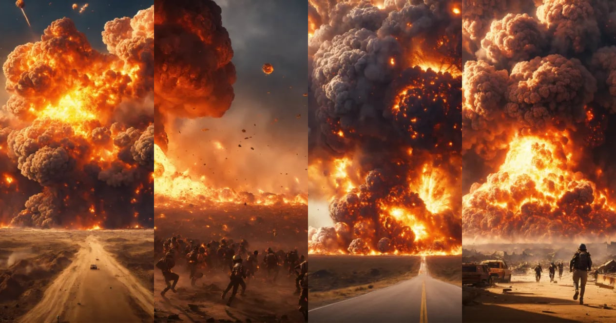 Lexica - A mass explosion on earth that destroys all of humanity, scary ...