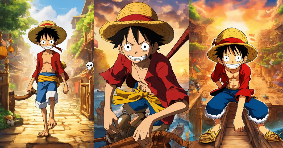 Lexica - Explore a mysterious day in the life of Monkey D. Luffy before ...