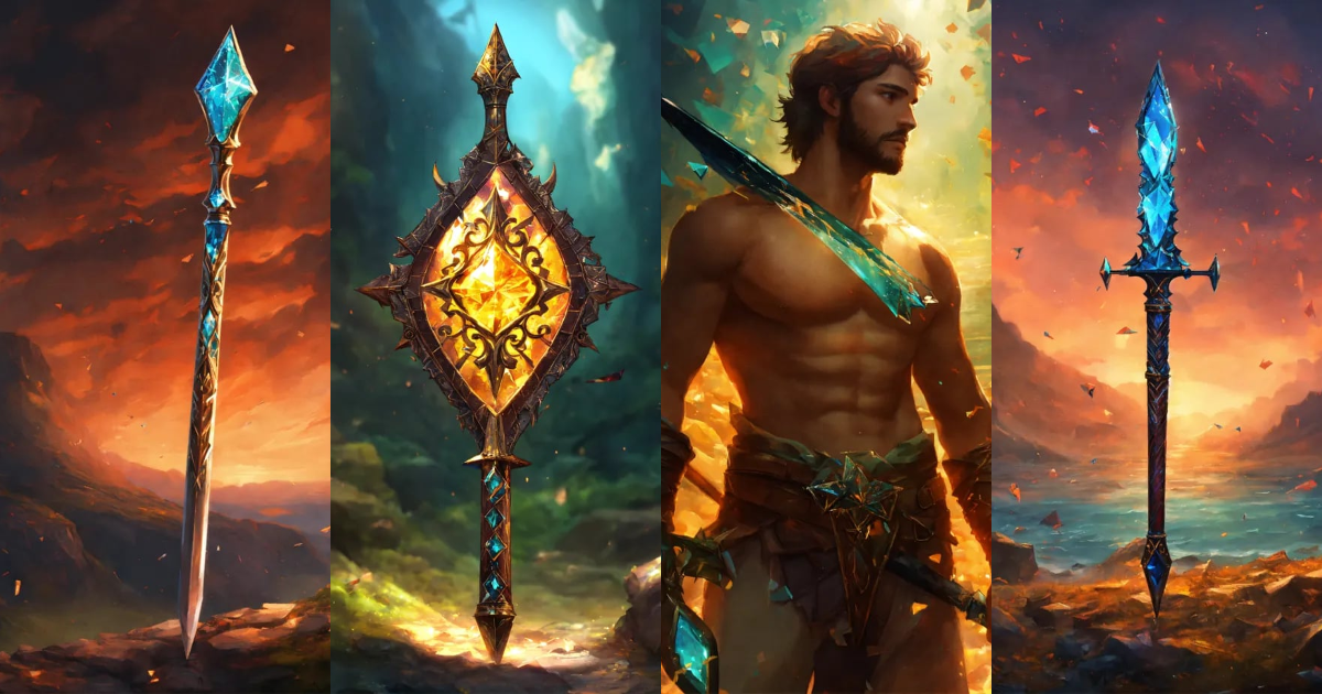 Lexica - A spear made of shattered glass