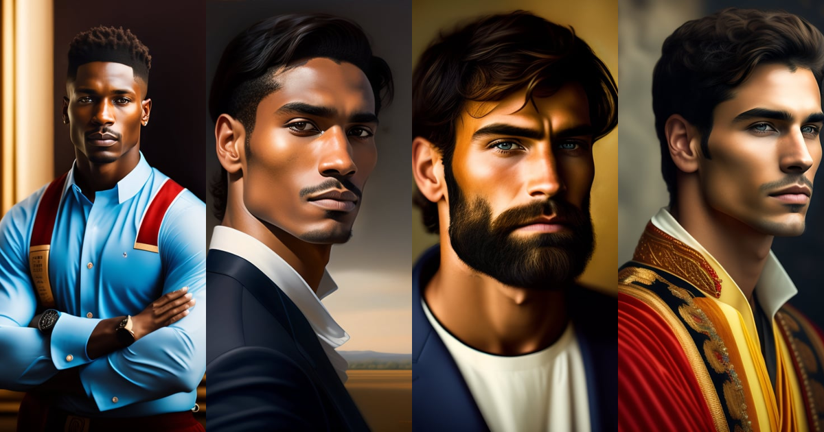 Lexica - Portrait of a ramdom guy