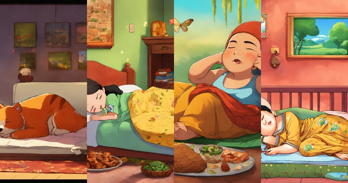 Lexica - Haniya Api has eaten early today and is sleeping unconsciously ...