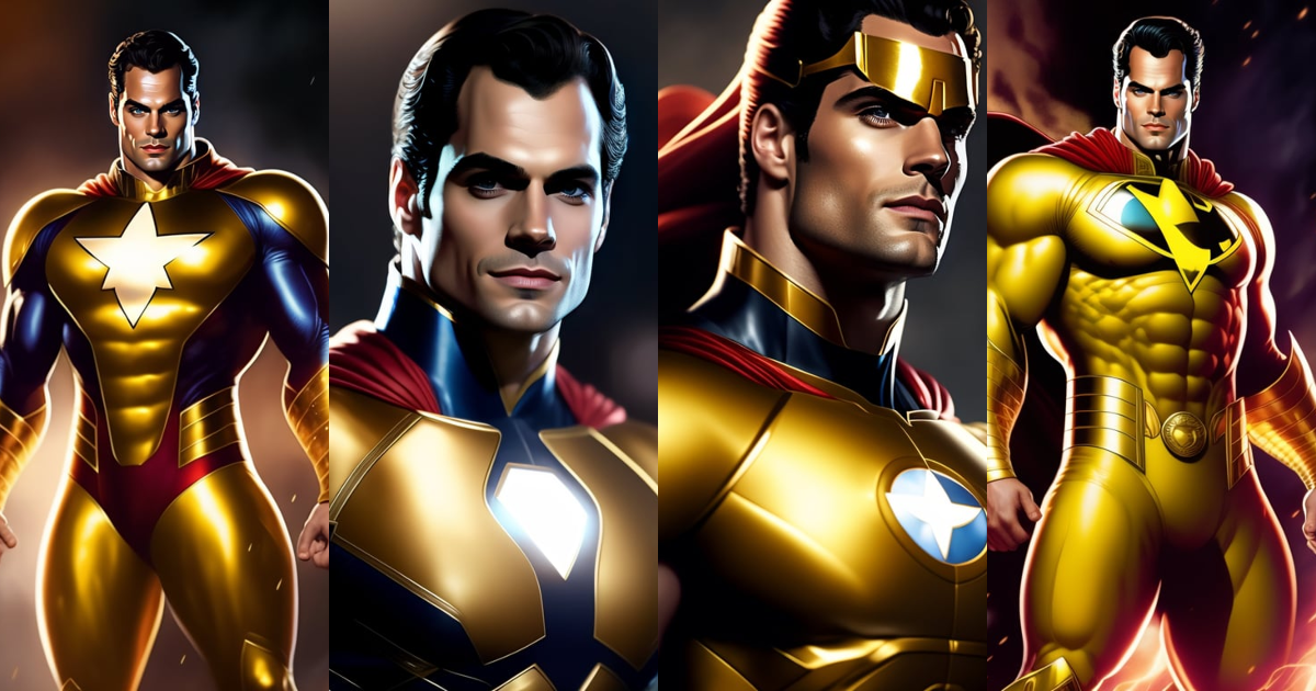 Henry Cavill As Hyperion in Marvel · Creative Fabrica