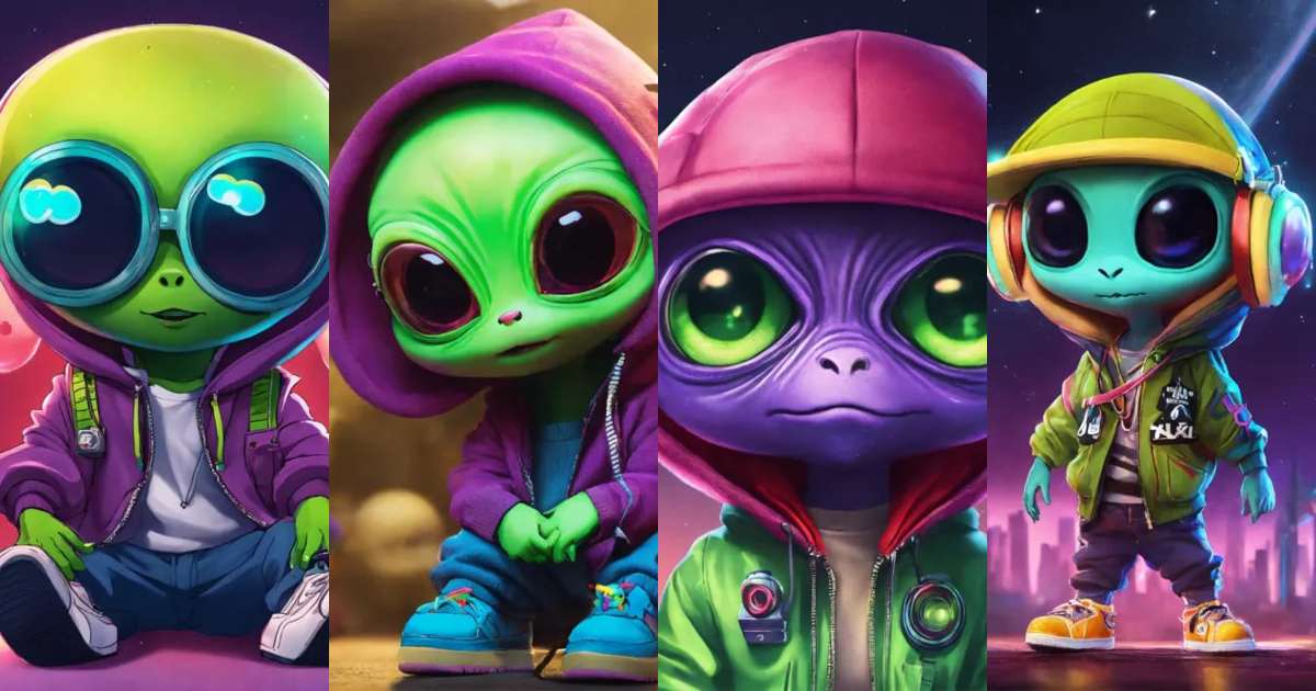 Lexica - Cute alien rapper