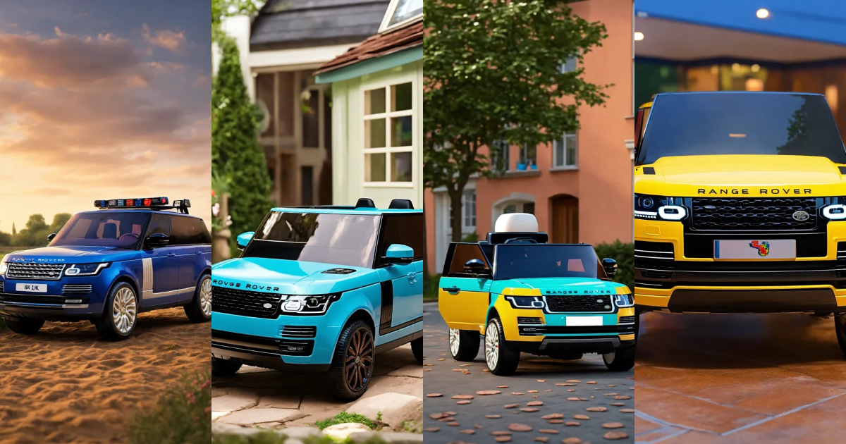 Lexica - A small Range Rover for kids to play , without a front window ...