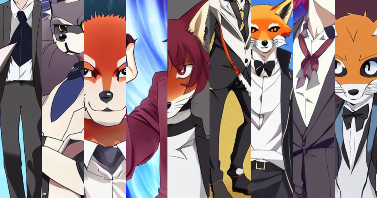 prompthunt: modern anime portrait an anthro male cheetah furry fursona in  an elegant outfit, handsome anime eyes, key anime visuals with anime  environmental background