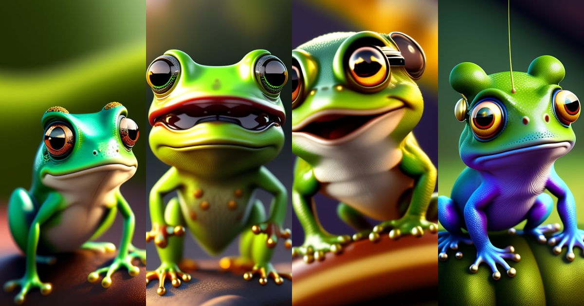 Lexica - Crazy frog, ultra realism
