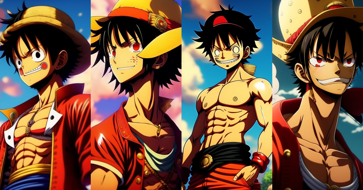 Lexica - Luffy, one piece, anime, monkey d. luffy