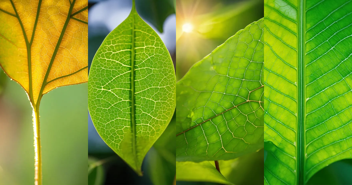 Lexica Photosynthesis occurring inside a leaf.