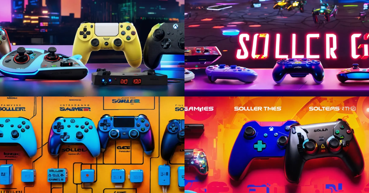 Lexica - Various controllers from different generations side by side ...