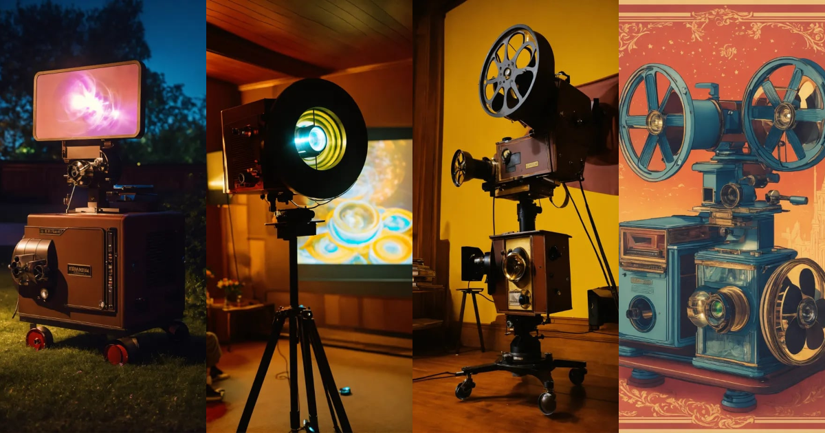 Lexica - A magical movie projector